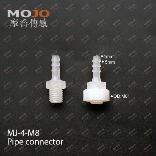 2020 Free shipping!!MJ-4-M8 straight nozzle connector (100PCS/LOTS)