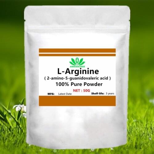 50-1000g Arginine,L-Arginine Powder, improve male sexual dysfunction,dilate blood vessels and increase blood flow,prevent cold