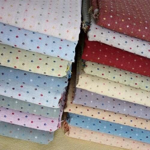 50*140cm Thick Soft Gradient Japanese Yarn Dyed Cotton Quilting Fabric Handmade patchwork Tissue Trimming Upholstery Sewing