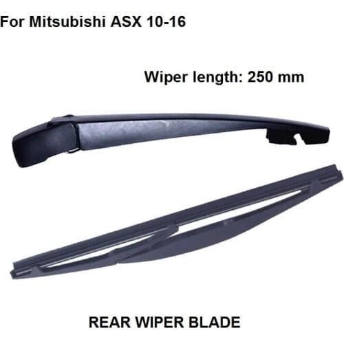 Car wiper blades For Mitsubishi ASX Rear Windscreen Windshield Wiper Arm And Wiper Blade Set 2010-2016,Car Accessories