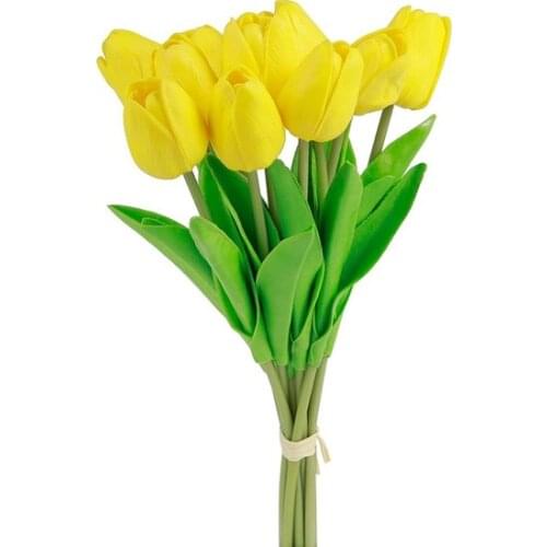 Bundle Wet Tulip Decorative artificial flower decoration artificial flower искусственный цветок