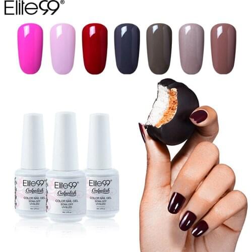 Elite99 8ml Soak Off Gel Nail Polish Long Lasting Gel Polish Varnish Gel Lacquer Semi Permanent Gelpolish Nail Primer Gel