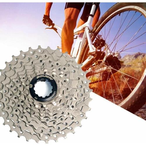 MTB Bike 9 Speed 11-32T Cassette Part Round Shape MTB Cassette For Mountain Bike Road Bicycle Freewheel MTB Cassette New Arrival