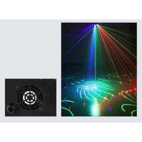 9 Holes Stage Light DMX scanning light for Party Disco HolidayChristmas