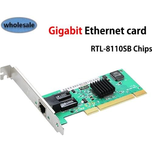 PCIE network card built-in wired Gigabit Ethernet card RTL chip 10/100/1000Mbps full-duplex / half-duplex PCI-E network card
