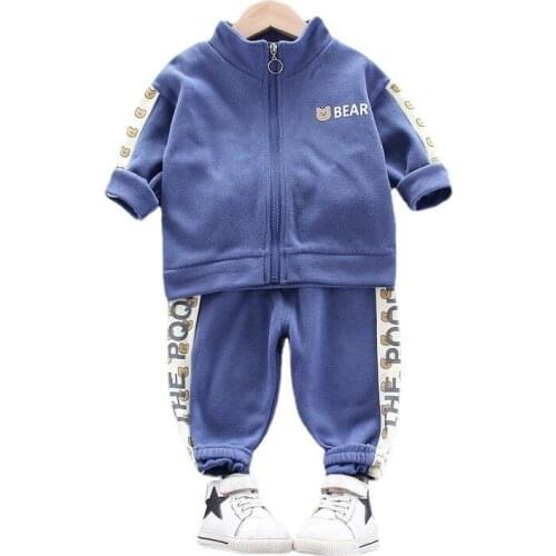 New Children Clothing Spring Autumn Baby Girl Clothes Boys Sports Jacket Pants 2Pcs/Sets Toddler Active Outfits Kids Tracksuits