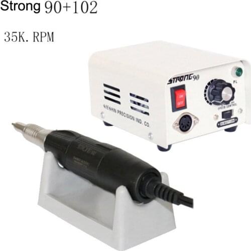 Dental Lab Handpiece Electric Micromotor Dental Strong90+102 Micro Motor Made In China