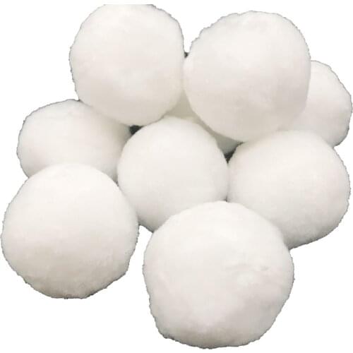 High Quality 1.5 Lbs Pool Filter Balls Eco-Friendly Fiber Filter Media Alternative To Sand For Swimming Pool Aquarium Filters