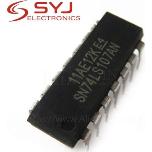 1pcs/lot HD74LS107AP SN74LS107N 74LS107 DIP-14 In Stock