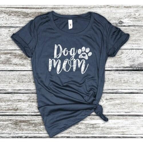 2019 Dog Mom Shirt Womens Dog Mom T-Shirt Stay At Home Funny Dog Lover Tee