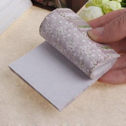 80 Sheets/Pad Flower Animal Series Paper Sticker Memo Pads Sticky Notes Notepad