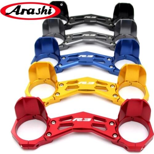 Arashi For YAMAHA YZF R3 / R25 2014-2016 YZF-R3 2014 2015 2016 CNC Motorcycle Front Fork Bracket Shock Absorber Damper
