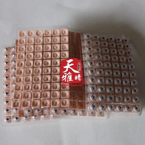 Free shipping Auricular Vaccaria ear bead acupuncture needle seed ear press seed 600 pcs treat myopia slimming body