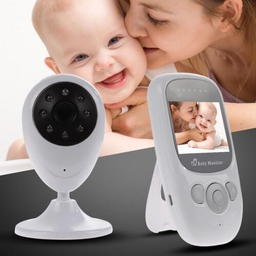 Wireless 2.4GHz Digital Color LCD Baby Monitor Camera Night Vision Audio Video