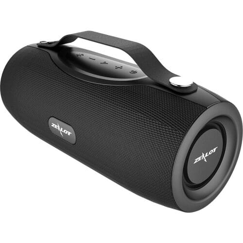 Bluetooth Subwoofer Waterproof Column Stereo Speaker Lighting FM Radio 2000mAh Wireless Portable Outdoor Loudspeaker AUX TF