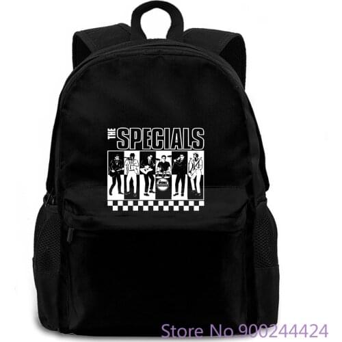THE SPECIALS BAND GRAPHIC BAD NERS THE SELECTER MADNESS SKA NEW BLACK- Homme women men backpack laptop travel school adult