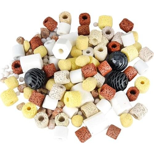 Aquarium Filter Media Activated Carbon Ceramic Rings Bio Balls Clean Water Filter Material Biocycle Material