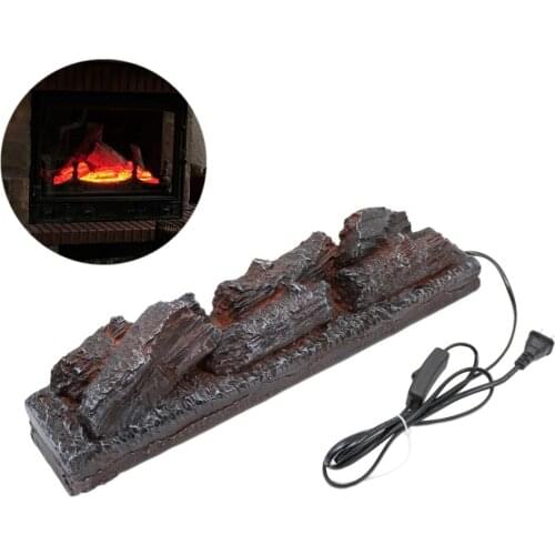 Electric Simulation Charcoal Fake Firewood Charcoal Fire Decoration Charcoal Flame Lamp Fireplace Firewood Props Decoration