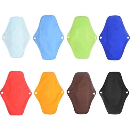 Reusable Pads bamboo Charcoal Sanitary Pads Mama Menstrual Cotton Pads Washable Panty Liner Pads Health Femin 1PCS/Set