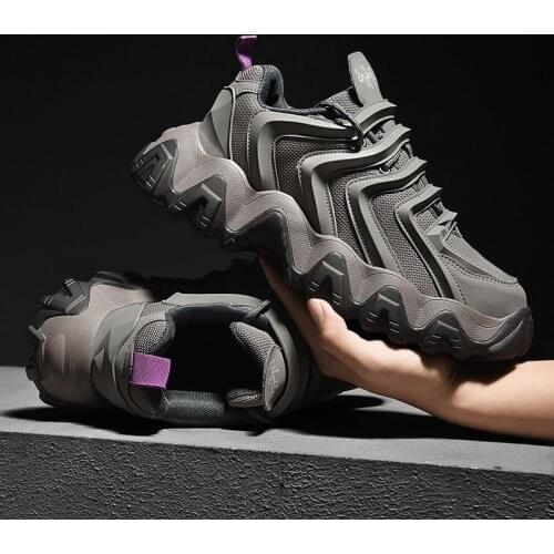 JINBAOKE Fashion Men Sneakers Breathable Mesh Running Shoes for Men Thick Bottom Sports Shoes Outdoors Comfortable Walking Shoes