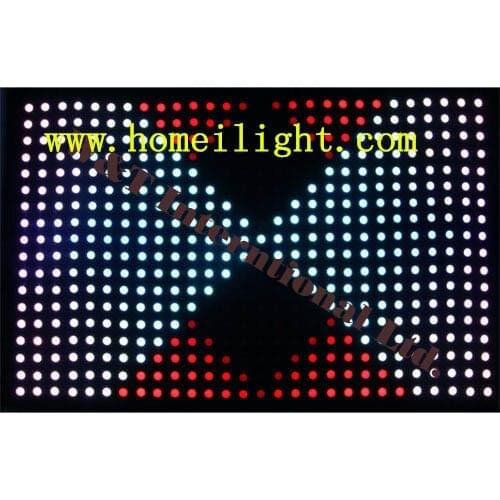 P18cm 4X6m LED video vision curtain cloth backdrop
