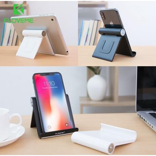 FLOVEME Foldable Phone Holder Stand for iPhone X XS MAX Tablet Stand Desk Holder Stand For Mobile Phone for Samsung Xiaomi OPPO