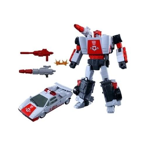 Takara Tomy Transformers MP14+ MP-14 Red Police Robot Car Toy Deformation Robot Toy for Kids