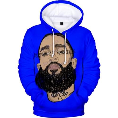 Salute Nipsey Hussle 3D Hoodie Men/Women Fashion Casual Sweatshirt Harajuku Hip Hop Hoodie Print Nipsey Hussle Pullover Hooded