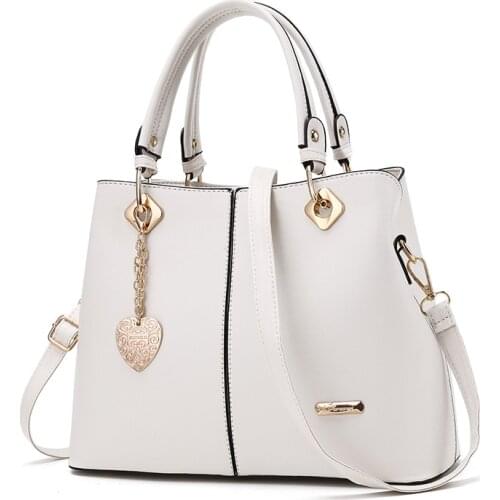 Women Bag Vintage Casual Tote Top-Handle Women Messenger Bags Shoulder student Handbag Purse Wallet Leather 2019 New