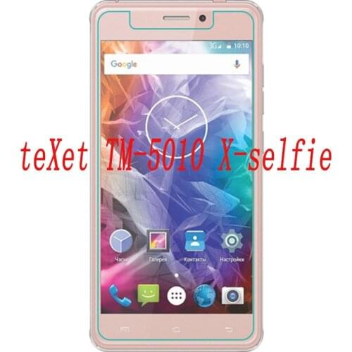 Smartphone Tempered Glass for teXet TM-5010 X-selfie TM5010 9H Explosion-proof Protective Film Screen Protector cover phone