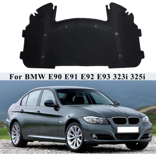Car Hood Engine Sound Heat Insulation Cotton Pad Soundproof Thermal Heat Insulation Mat For for BMW E90 E91 E92 E93 323i 325i