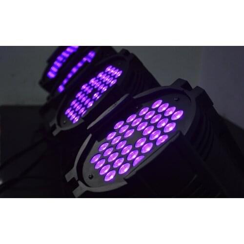 4pcs/Lot UV light 54pcs 3W led par lights Holiday lighting Christmas lights DJ Stage disco Part event show Light Projector