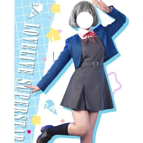 Anime LoveLive!Superstar Liella Cosplay Costumes Ren Keke Kanon Dress Women Halloween Carnival Suit Jk Uniforms Custom Made