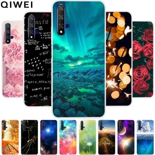 For Huawei Nova 5T Case 6.26'' Cool Fashion Pattern Soft TPU Silicone Phone Cases For Huawei Nova 5T Back Cover Funda nova5T 5 T
