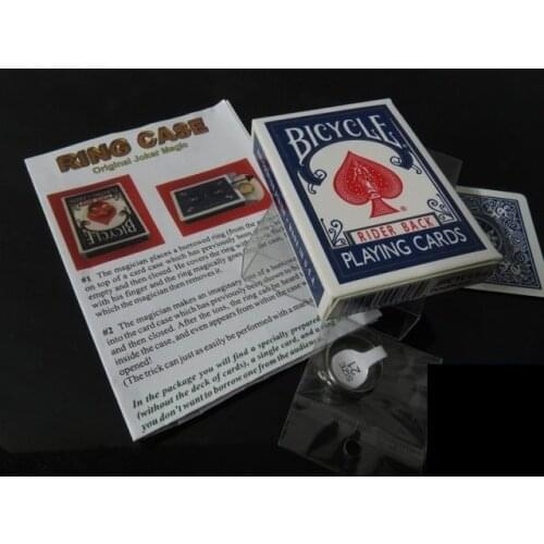 Ring Case (Original Joker Magic) - Trick , magic tricks,fire,props,dice,comedy,mental magic