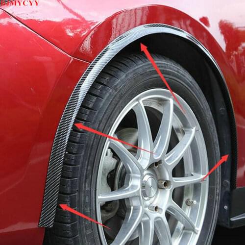 For Mazda Atenza CX4 CX5Non-destructive installation of wheel eyebrow decorative strip wheel eyebrow anti-collision rubber strip