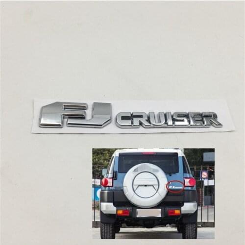For Toyota FJ Cruiser 2007-2014 Rear Tail Logo Emblem Tailgate Decals