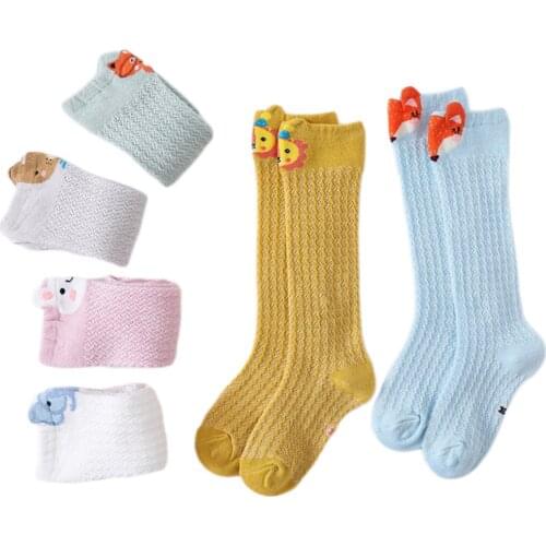 Toddler Baby Girl Cartoon Stocking Summer Cute Baby Stockings For 0-3Years