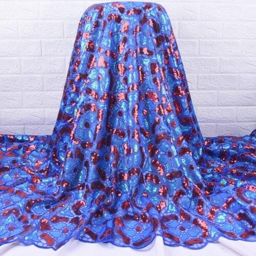 Zhenguiru Milk Sequin Lace Tulle African Lace Fabric High Quality French Lace Fabric Mesh Nigeria Fabric For Wedding Dress A1999