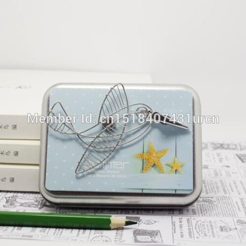 C10 HUMMINGBIRD FRIDGE MAGNET/CLIP STAINLESS HAND-MADE ART CRAFTS WEDDING&BIRTHDAY&HOME&OFFICE&GIFT&PRESENT&CREATIVE&CUTE