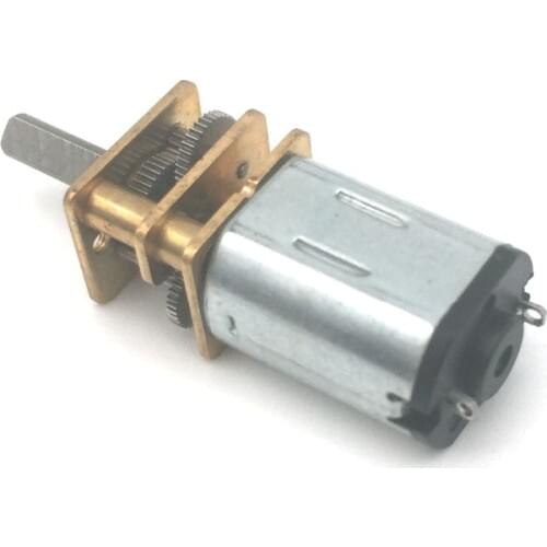 30/50/100/200/300RPM N20 Micro Speed Gear Motor DC 6V 12V Reduction Gear Motor Gear Reducer Motor for Car Robot Model