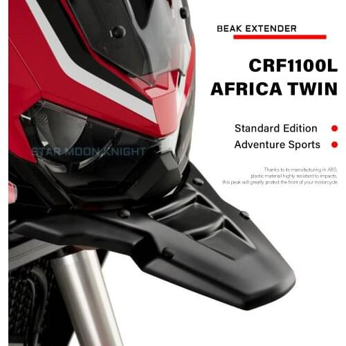 New Motorcycle Front Beak Fairing Extension Wheel Extender Cover For HONDA CRF1100L CRF 1100 L Africa Twin Adventure Sports 2020