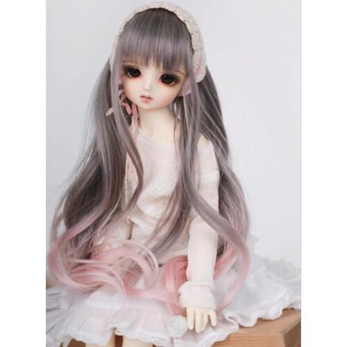 1/3 1/4 1/6 1/8 Bjd Doll Wig SD High Temperature Long Fashion Wavy Wire