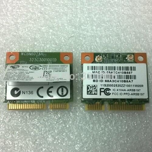 Atheros AR9287 AR5B197 Wireless+BT 3.0 Combo HMC Card ,FRU 20002520
