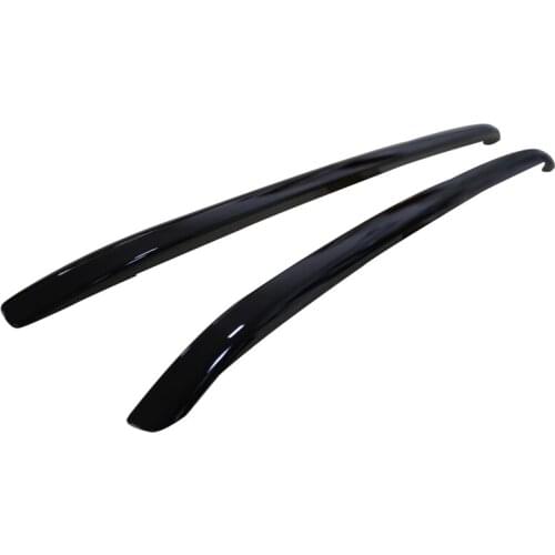 Full Set ABS Material Luggage Carrier Crossbar Top Rails 2pcs Car Roof Rack for Porsche Cayenne 2018 Sticky Black