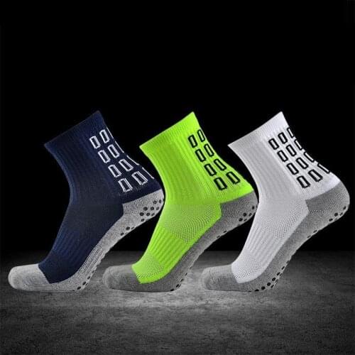 Professional Football Soccer Socks Stockings Anti Slipping Sport Thickening Long Hockey Rugby Mens Uni-size