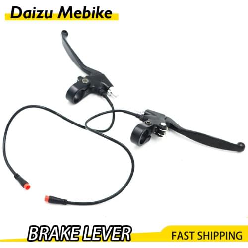 New Arrival Bicycle Brake Lever For Electric Bike Parts Power Cut-off Brake Levers Black ebike Brake Handle Bar Mountain Bike