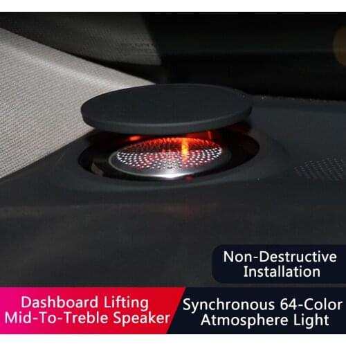 TAJIAN Dashboard Lifting Mid-To-Treble Speaker Light Can Be Raised And Lowered Retrofit And Upgrade For 18-21 Toyota Camry