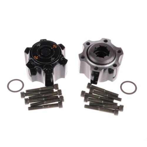 Wotefusi 1 Pair Free Wheel Bearing Hub Lock Kit For Nissan Safari GQ Y60 40250-20J01