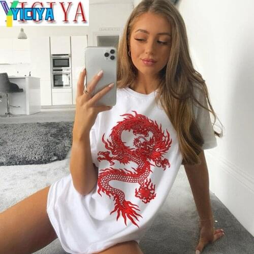 Женские базовые футболки YICIYA China At AliExpress